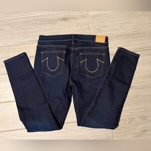 True Religion Casey Low Rise Super Skinny Jeans